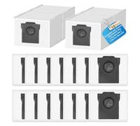 Bpbdzz Lot de 16 sacs anti-poussière pour Dreame L10 Ultra Gen 3/L10s Ultra Gen 2/L10s Pro/X30/X40/X50 Ultra/Aqua10 Ultra, X40/X50 Master pour Mova E30 Ultra/E40 Ultra/Z50 Ultra/V50 Ultra/P50 0s Ultra