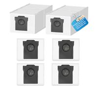 Bpbdzz Lot de 6 sacs d'aspirateur pour Dreame L10s Ultra Gen 2/L10s Pro Ultra/X30/X40/X50 Ultra/Aqua10 Ultra, X40/X50 Master, pour Mova E30 Ultra/E40 Ultra/Z50 Ultra/V50 Ultra/P50/P50s Ultra Robot