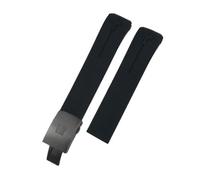 BPBZUTUMDZ Ajustement for Tissot ajustement for T-TOUCH T013 T048 T047 T033T04 21mm bracelet de montre en caoutchouc de Silicone souple bracelet de montre de Sport T091 T013420A(Black Black)