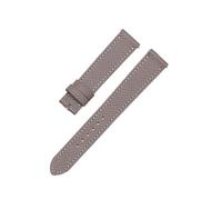 BPBZUTUMDZ Bracelet de montre adapté for Hermes H Hour HH1.210/201, 16mm, Bracelet de montre en cuir for femmes, couche supérieure en cuir(Grey 2,16mm)