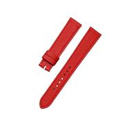 BPBZUTUMDZ Bracelet de montre adapté for Hermes H Hour HH1.210/201, 16mm, Bracelet de montre en cuir for femmes, couche supérieure en cuir(Red,16mm)