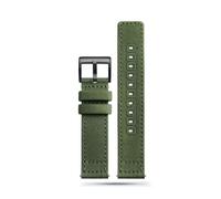 BPBZUTUMDZ Bracelets de montre en toile de Nylon de qualité bracelets de poignet for dégagement rapide militaires respirants 18mm 19mm 20mm 22mm(Army green 2,19mm)