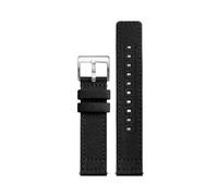 BPBZUTUMDZ Bracelets de montre en toile de Nylon de qualité bracelets de poignet for dégagement rapide militaires respirants 18mm 19mm 20mm 22mm(Black 1,22mm)