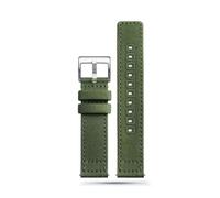 BPBZUTUMDZ Bracelets de montre en toile de Nylon de qualité bracelets de poignet for dégagement rapide militaires respirants 18mm 19mm 20mm 22mm(Army green 1,20mm)