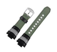 BPBZUTUMDZ Convient for Casio Fit for montre G-shock en acier coeur GST-B400-1A mode toile convexe DW5600 GW-5000 bracelet en nylon bracelet GM-5600(Military green sk)