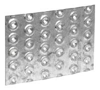 BPC Fixings Lot de 20 plaques de clous galvanisées Longueur 200 mm Largeur 100 mm