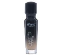 BPerfect Chroma Cover Fond de Teint Mat Couvrant - Base de Maquillage Légère avec Acide Hyaluronique et Vitamine E - Fini Mat Naturel - 30 ml (Shade 17 - W6)