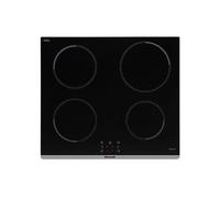 BPI6464B - Table de cuisson à induction - 4 plaques de cuisson - Niche - largeur : 56 cm - profondeur : 49 cm - noir