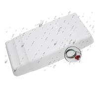 BPILOT Housses de climatiseur for unités extérieures, Imperméable Coupe-Vent À l'épreuve de la Neige Étanche à la poussière PVC Couvercle du condenseur Couvertures Mini Split AC (Color : Blanc, Size