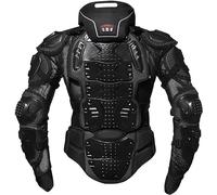 BPILOT Moto Armure Gilet de Protection Pare Pierre Moto Cyclisme Protection Équipement de Moto Cross Scooter VTT Enduro Homme ou Femme,4XL