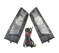 Bpjikxf Phare antibrouillard Pour Skoda Pour Rapid 2013 2014 2015 2016 2017 Feux De Voiture Avant LED Antibrouillard Lampe Calandre Et Ensemble Harnais(Set)