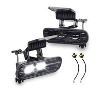 Bpjikxf Phare Avant Ensemble De Phares Antibrouillard LED 3800LM 40W Pour 1999 - 2006 Pour Chevy Pour Silverado Pour Banlieue 1500/2500 Pour Tahoe(ClearLens FogLight)
