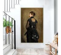 BPJSTU John Everett Millais « Kate Perugini, fille de Charles Dickens » Impression sur toile, tableau, décoration murale (70 x 100 cm, sans cadre)