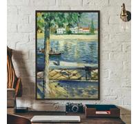 BPJSTU Œuvres d'Edvard Munch - Peintures sur toile - Reproductions d'art - Peinture abstraite - Décoration murale - Poster - Décoration intérieure moderne (50x70cm/sans cadre)