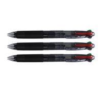 Pilot Begreen Feed GP4 Stylo bille rétractable pointe moyenne - 4 couleurs d'écriture : noir, bleu, vert, rouge
