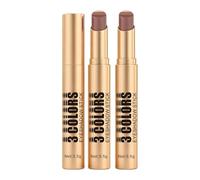 Bploar Lot de 2 crayons à paupières ombragés - 3 couleurs - Dégradé d'un seul geste - Mat + éclat fin + perle - Highlight, doux pour la fourrure (02#)