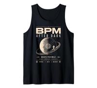 BPM After Dark Beats per Mile Night Running Music Débardeur