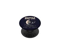 BPM After Dark Beats per Mile Night Running Music PopSockets PopGrip Adhésif