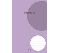 BPM Cuaderno 6×9 Cuadrovía 4 mm: 120 páginas · Cuadrícula con pauta superpuesta · Tamaño 6 × 9 in