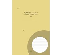 BPM Cuaderno 6×9 Doble Pauta 8 mm: 120 páginas · 2 líneas + cuadrito vertical, refuerzo altura letras · Tamaño 6 × 9 in