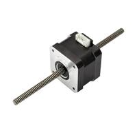 BPQCOFZT Moteur Pas à Pas Non captif de Haute précision avec vis mère - 100 mm, 200 mm, 300 mm, 400 mm for Un Fonctionnement Fluide(400mm Tr8 Lead 4)