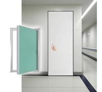 BPQCOFZT Panneau d'accès caché Extra Large à Ouverture par Pression - Panneau de cloison sèche 12x16 et 16x24 for la Gestion des câbles dans Le Garage/Grenier(Aluminum Alloy,400x600mm)