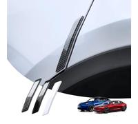 BPQYSBLD Bande Anti-Collision Portière de Voiture pour Tesla Model Y Juniper 2025 2026 Peinture ABS Autocollant Anti-Rayures Accessoire,Blackstyle