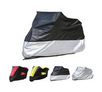 BPQYSBLD Housses de Moto pour Honda CB 750 Hornet CB750 TRANSALP XL750 2021 2022 2023 2024 Bache Moto Pluie Anti-Poussière Bâche Pare-Soleil Exterieur Protection Accessoires,BlackSilver