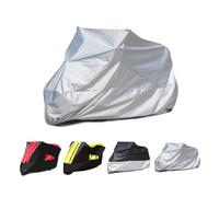 BPQYSBLD Housses de Moto pour Honda CB 750 Hornet CB750 TRANSALP XL750 2021 2022 2023 2024 Bache Moto Pluie Anti-Poussière Bâche Pare-Soleil Exterieur Protection Accessoires,Silverstyle