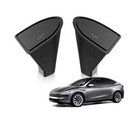 BPQYSBLD Poubelle de Portière de Voiture pour Tesla Model Y Juniper 2025 2026 Sac D'insertion Poubelle avec Couvercle Boîte de Rangement pour Porte Latérale Accessoires