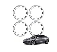 BPQYSBLD pour Tesla Model Y Juniper 2025 2026 Jantes 20 Pouces Protection de Jante ABS Enjoliveur de Voiture Patch de Protection Enjoliveur Anti-Rayures,Silverstyle