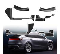 BPQYSBLD pour Tesla Model Y Juniper 2025 2026 Les Protections de Seuil de Porte Avant et Arrière Plaque de Protection Intérieure en TPE Garniture de Pare-Chocs Anti-salissure Pédale de Bienvenue