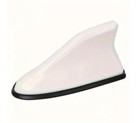BPQYSBLD Voiture Antennes Aileron Requin pour Dacia Sandero III Dacia Sandero Stepway III 2021 2022 2023 2024 2025 Auto-adhésif Toit Requin D'Aileron Antennes Signal Booster Accessoire,Whitestyle