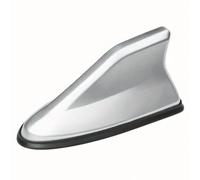 BPQYSBLD Voiture Antennes Aileron Requin pour Peugeot 206 307 308 407 207 208 406 508 2008 3008 2000-2024 2025 Auto-adhésif Toit Requin D'Aileron Antennes Signal Booster Accessoire,Silverstyle