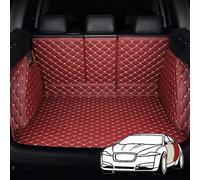 BPQYSBLD Voiture Tapis de Coffre pour Jeep Compass (with Speaker) 2017-2021 2022 2023 2024 2025 Tapis Cargaison Tapis Antidérapant Moquettes Protection IntéRieure Accessoires,WineRed
