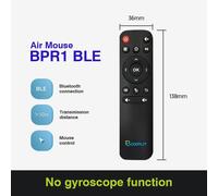 Bpr1S Plus Ble 5.0 Air Mouse Télécommande Vocale 2.4Ghz Télécommande Sans Fil Avec Gyroscope Pour Android Tv Box/Pc