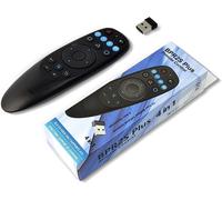 Bpr2S Plus Air Mouse Remote Control,Télécommande Sans Fil Rf 2.4G,Télécommande Vocale Intelligente Avec Gyroscope 6 Axes,Support Tv4 Button Ir Isolation,Android Tv Box Et Tv Stick