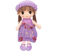 Bprtcra Bébé Poupée en Peluche Mignon Poupée de Chiffon Fille Poupée de Décoration, Chambre Maison Mini-Princesse Plush Toys Toddler Cadeau, Poupée de Chiffon pour Filles, 45cm,Type J