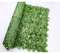Bprtcra Écran de haie de Lierre Artificiel, écran de confidentialité de Feuille Artificielle Panneaux de haie Artificielle Rouleau de haie de Jardin décoration extérieure de Balcon,F (0.5X3M)