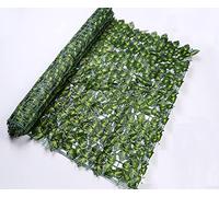 Bprtcra Écran de haie de Lierre Artificiel, écran de confidentialité de Feuille Artificielle Panneaux de haie Artificielle Rouleau de haie de Jardin décoration extérieure de Balcon,J (0.5X3M)