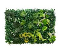 Bprtcra Écran de haie de Lierre, Mur Végétal Artificiel,écran de confidentialité avec Feuilles artificielles Rouleau de Panneaux pour la décoration extérieure de Balcon de haie de Jardin,60x40CM (N)