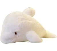 Bprtcra Poupée Dauphin, 30cm Peluche Dauphin Jouets en Peluche Lumineux en Peluche Chiots Veilleuse Enfants Animaux Doux Cadeaux pour Petite Amie Enfants Anniversaire Halloween Vacances, Type A