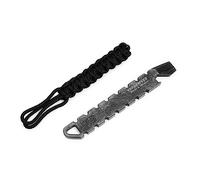 BPS Knives Pry Bar - Barre multifonctionnelle Pry Bar de 9,6 cm pour équipement - Manche antidérapant, acier au carbone 1066 à soie entière, ouvre-bouteilles - Barre multifonctionnelle de démolition.