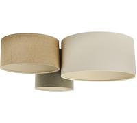 BPS Koncept Boho Ellegant plafonnier 3x60 W vert-beige 080-074