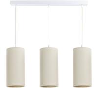 BPS Koncept Boho Ellegant Slim lampe suspendue 3x60 W crème 0T0-L3-001