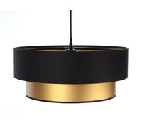 BPS Koncept Duo ellegant lampe suspendue 1x60 W noir-doré 061-044-50