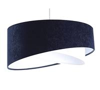 BPS Koncept Galaxy E27 Nessa Suspension Bleu marine/Blanc Diamètre 50 cm