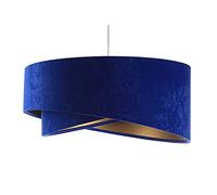 BPS Koncept Galaxy E27 Rinea Suspension 50 cm de diamètre Cobalt/doré