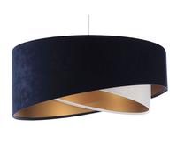 BPS Koncept Galaxy lampe suspendue 1x60 W blanc-doré-bleu marine 060-091