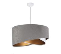 BPS Koncept Galaxy lampe suspendue 1x60 W blanc-doré-gris/cendre 060-024